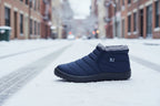 Women’s Warm Padded Lightweight Cotton Boots – Cozy Winter Non-Slip Outdoor Ankle Boots