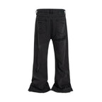 DARK DESTROYED DENIM