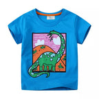 Children's Dinosaur Short Sleeve T-Shirt