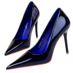 BIGTREE Shoes Patent Leather Women Pumps Sexy High Heels Pointed Lady Party Shoes Stilettos Women Heels Fashion Wedding Shoes