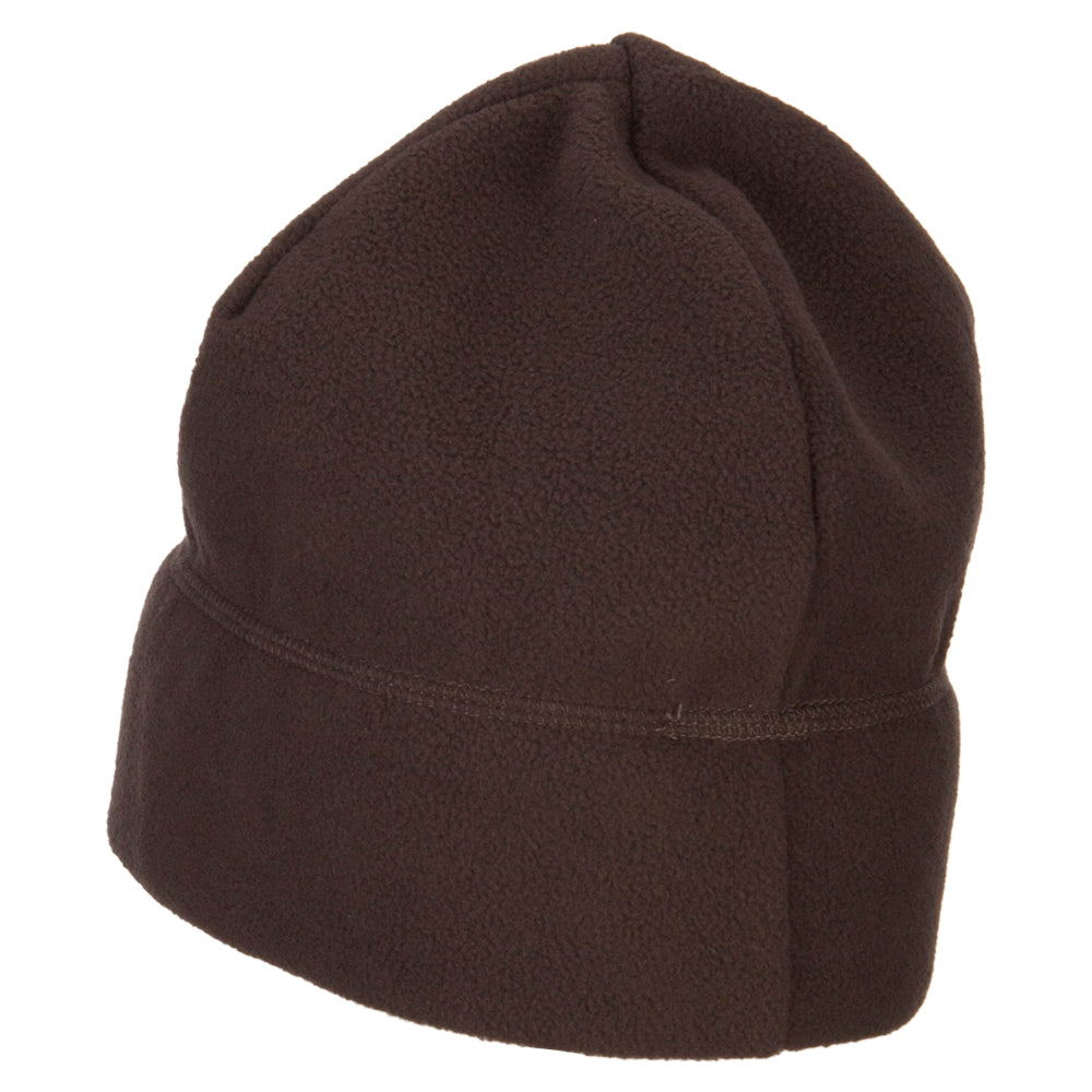 Colorado Flag Embroidered Big Size Fleece Beanie