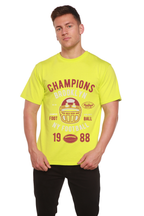Champions Brooklyn Men's Bamboo Viscose/Organic Cotton Short Sleeve Graphic T-Shirt