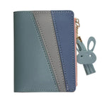 Charming Hit Color Short Tassels Wallets,Bags Zipper PU Leather, Card Holder, Pendant Coin Purse, Card Cash Clutch For Women And Girls