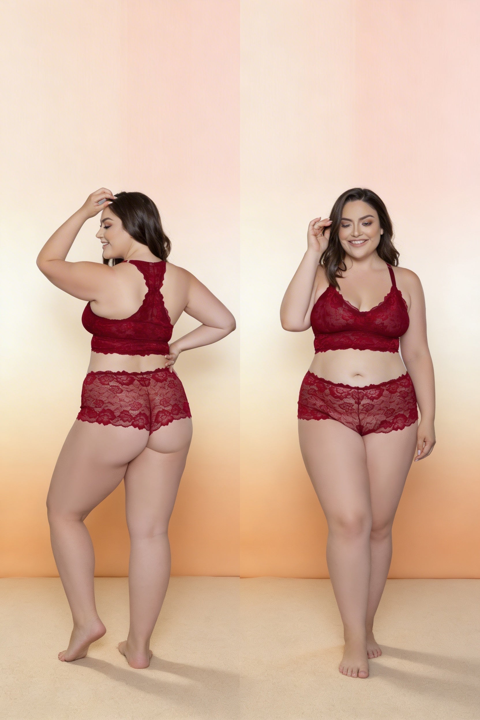 Cindy Lace Cami Set