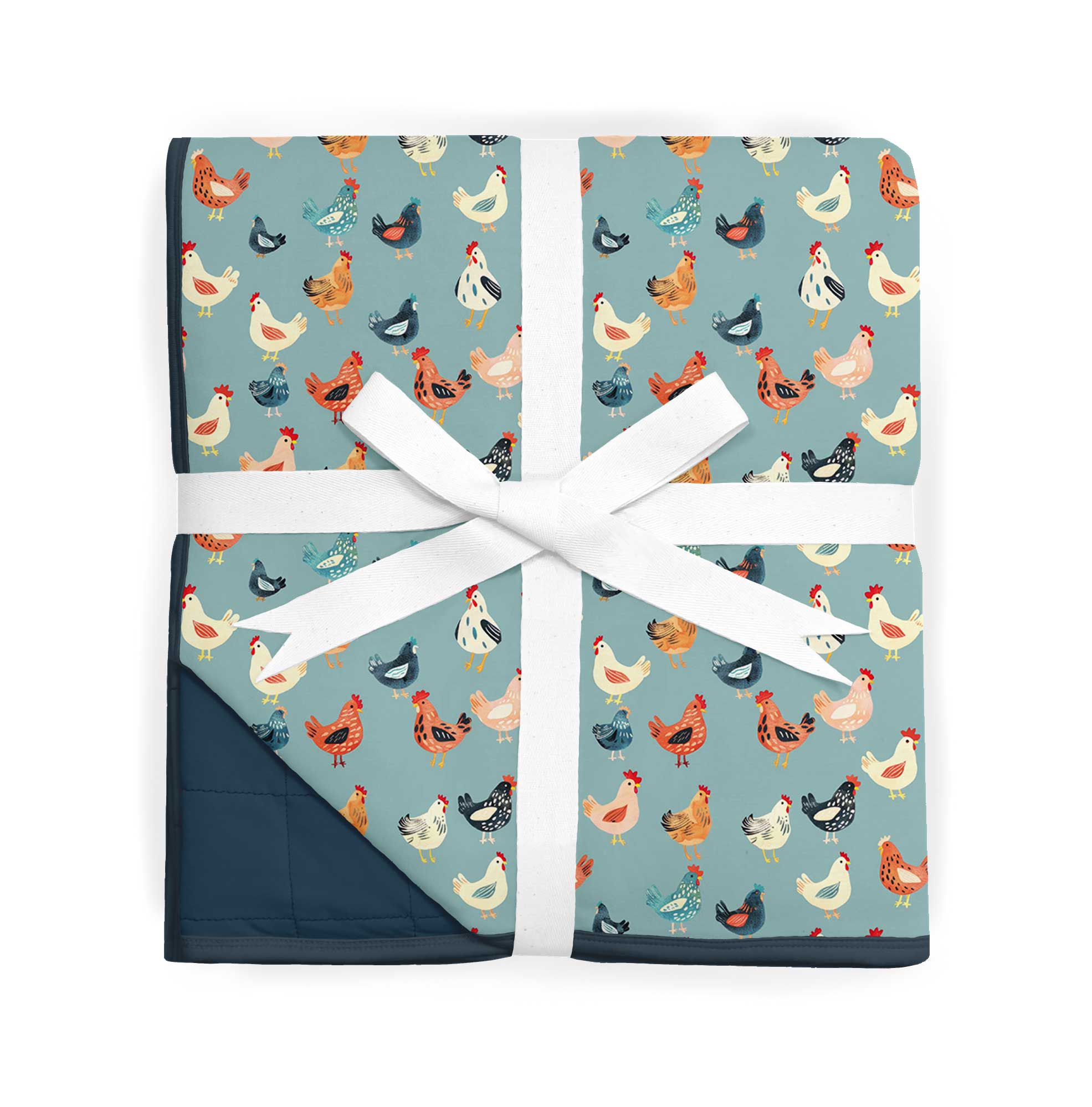 [Pre Sale] Happy Hens - Bamboo Blankets (SHIPS LATE AUG)