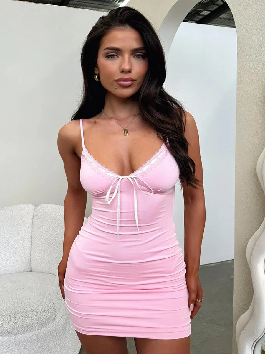 Ciaran V-Neck Summer Dress - Effortlessly Chic Style