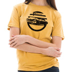 Classic Muscle Car Designed Unisex Cotton Vintage Short Sleeve T-Shirt