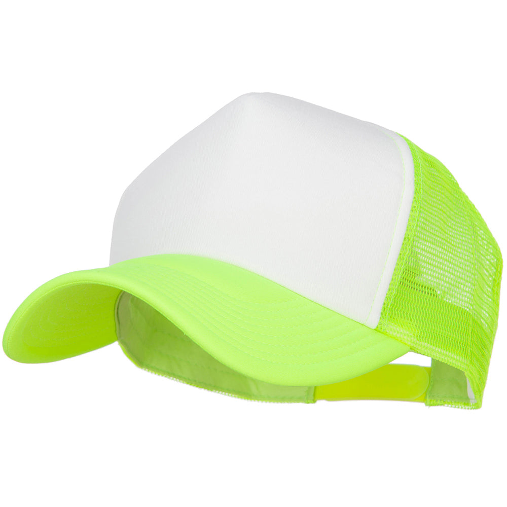 Cotton Trucker Big Size 5 Panel Mesh Cap