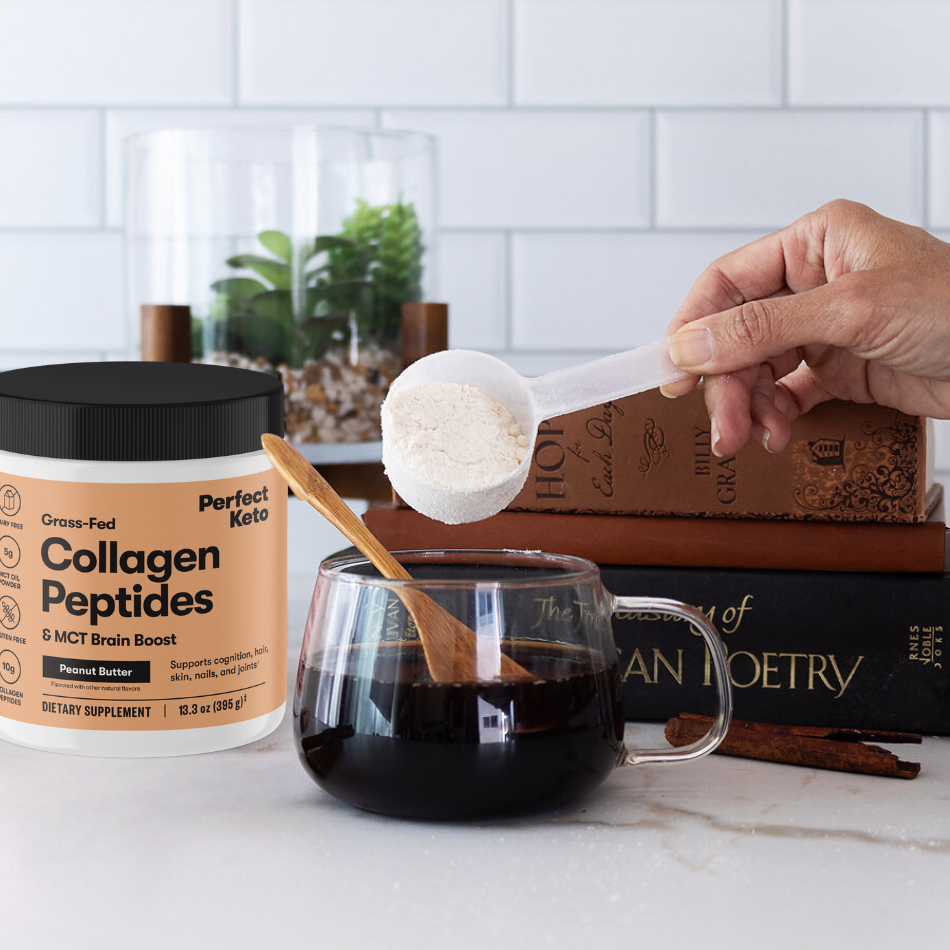 Grass-Fed Collagen Peptides & MCT Brain Boost