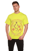 College League Men's Bamboo Viscose/Organic Cotton Short Sleeve Graphic T-Shirt