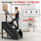 Commercial Stair Stepper With LED Display And 15 Resistance Levels (SAK91837)