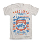 Conqueror Speedway Men's Bamboo Viscose/Organic Cotton Short Sleeve Graphic T-Shirt