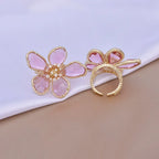 MyClosetAid Crystal Swarovski Ring Flower Design