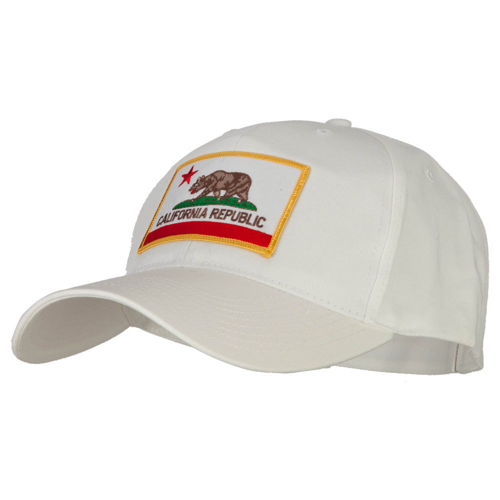 California State Flag Patched New Big Size High Profile Cap