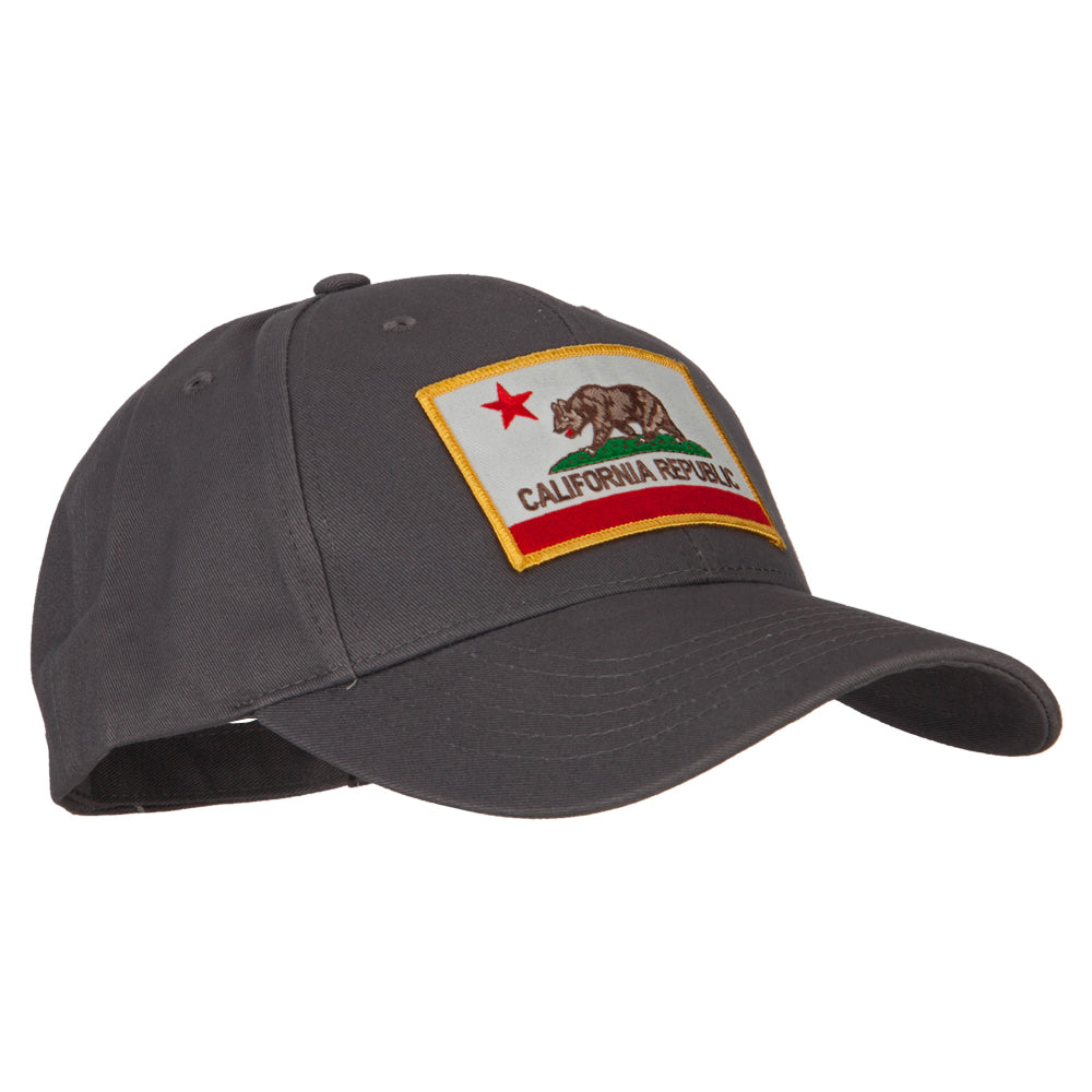 California State Flag Patched New Big Size High Profile Cap