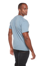 Custom Printed Men's Bamboo Viscose/Organic Cotton Short Sleeve T-Shirt