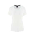 Custom Printed Women's Bamboo/Cotton Short Sleeve Scoop Neck Graphic T-Shirt