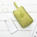Cute Pink Leather Woman Wallet Fashion Stylish Zipper Mini Bag For Women Short Simple Wallets