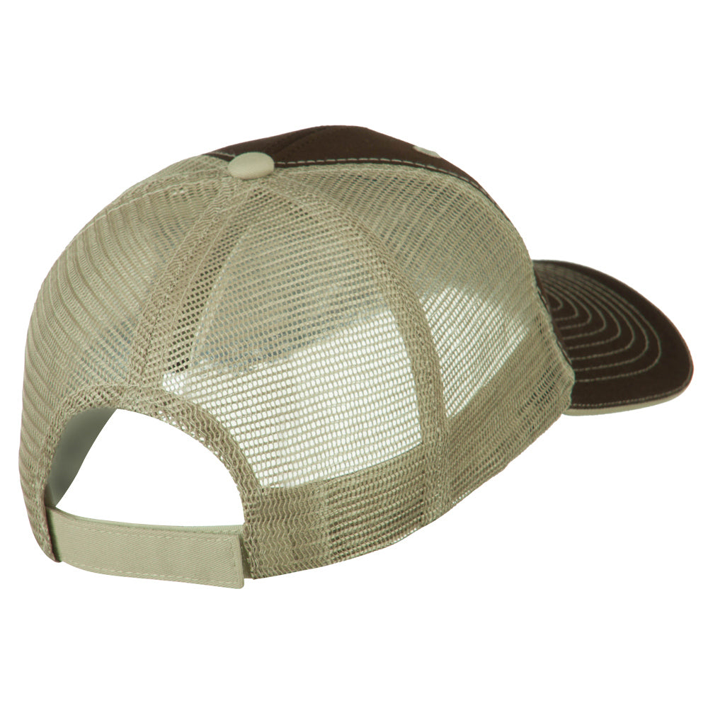 Colorado Western State Patched Big Washed Mesh Cap