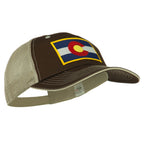 Colorado Western State Patched Big Washed Mesh Cap