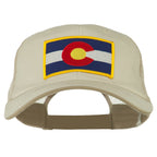 Colorado Western State Patched Big Washed Mesh Cap