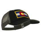 Colorado Western State Patched Big Washed Mesh Cap