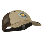 USA Security Officer Patched Big Size Washed Mesh Cap