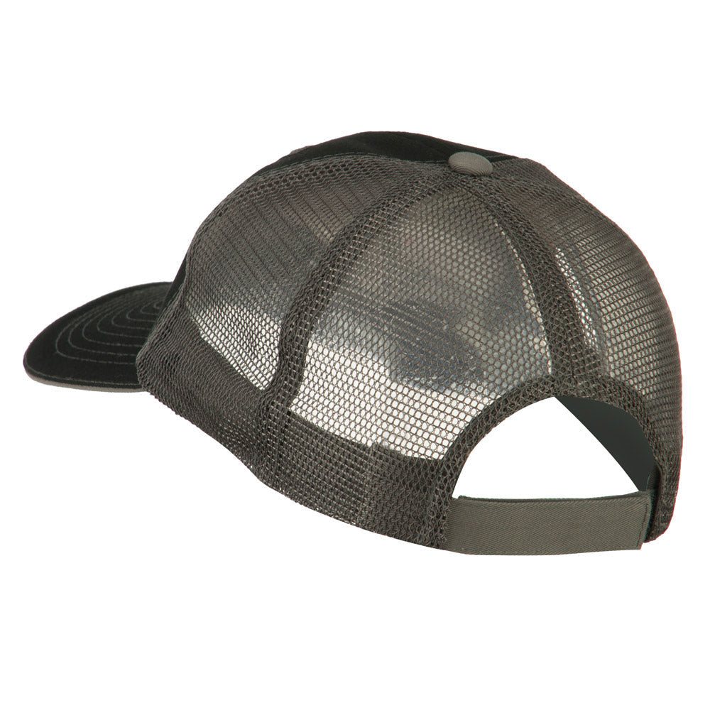 USA Security Officer Patched Big Size Washed Mesh Cap