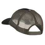USA Security Officer Patched Big Size Washed Mesh Cap