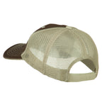 Chess Knight Embroidered Big Size Washed Mesh Cap