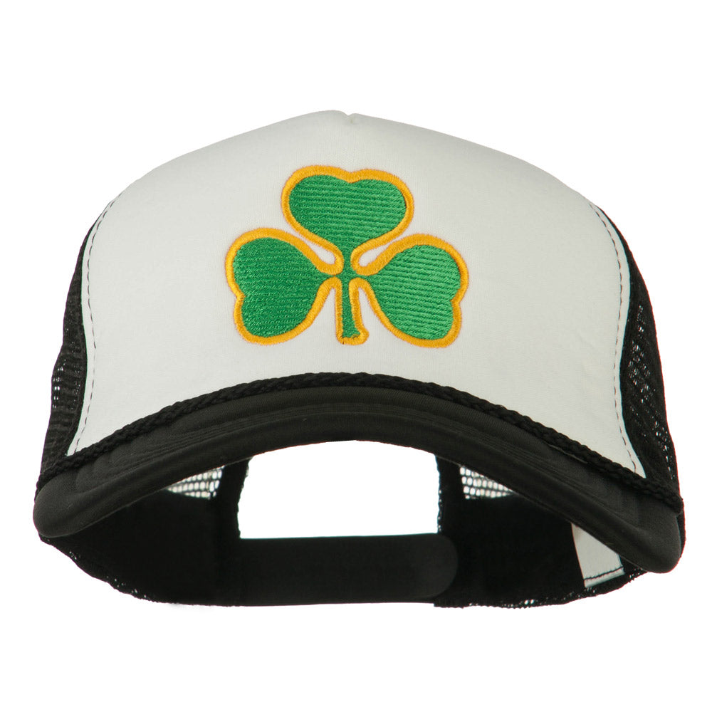 Clover St. Patrick's Day Embroidered Big Size Trucker Cap