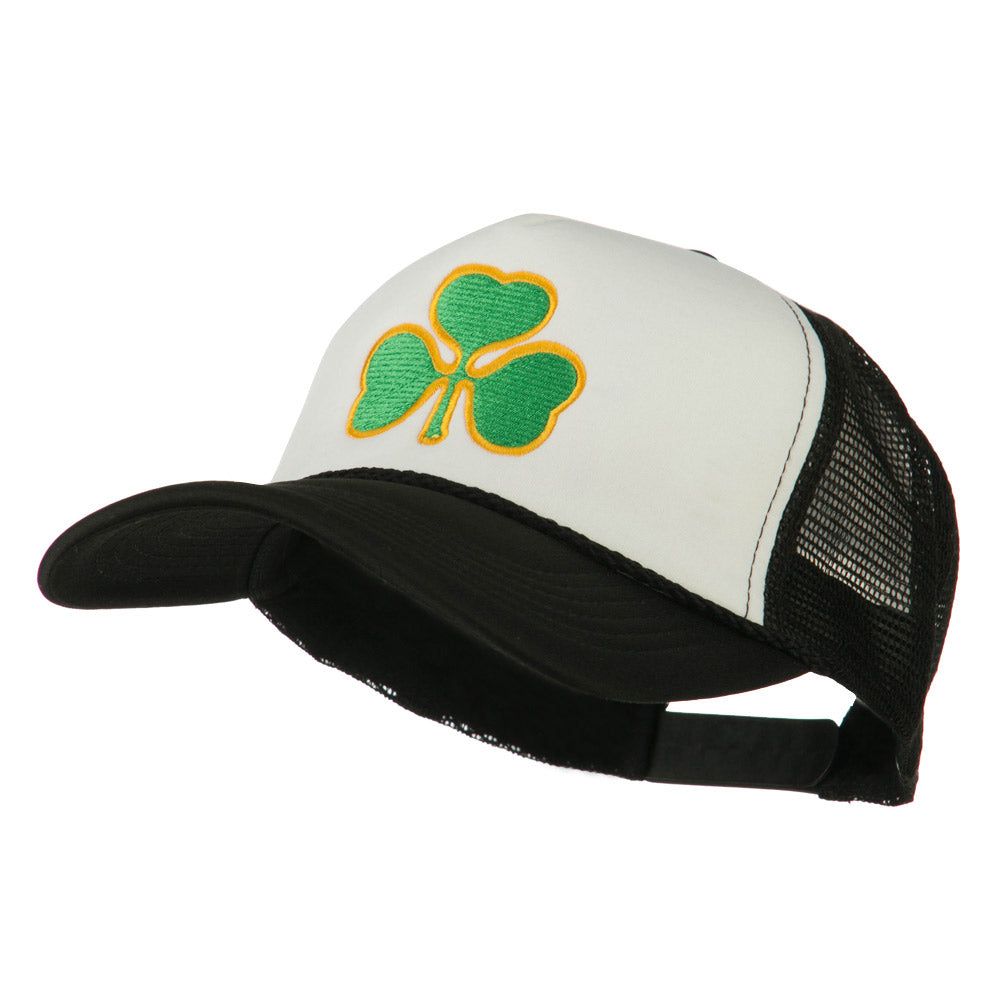 Clover St. Patrick's Day Embroidered Big Size Trucker Cap