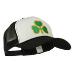 Clover St. Patrick's Day Embroidered Big Size Trucker Cap
