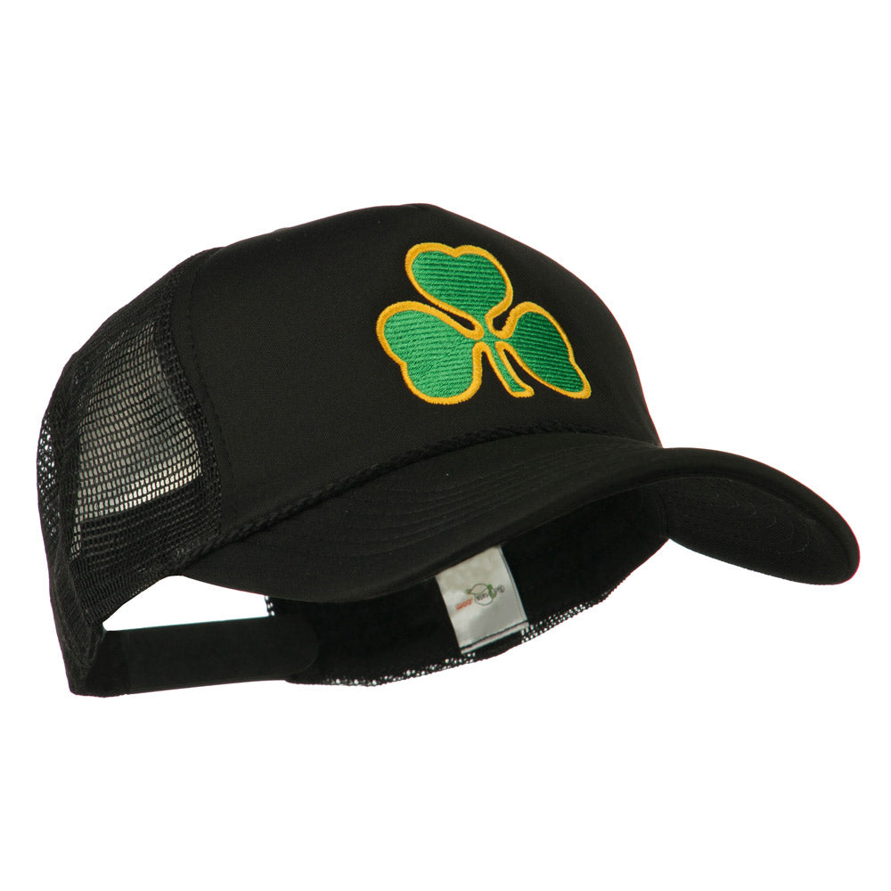 Clover St. Patrick's Day Embroidered Big Size Trucker Cap