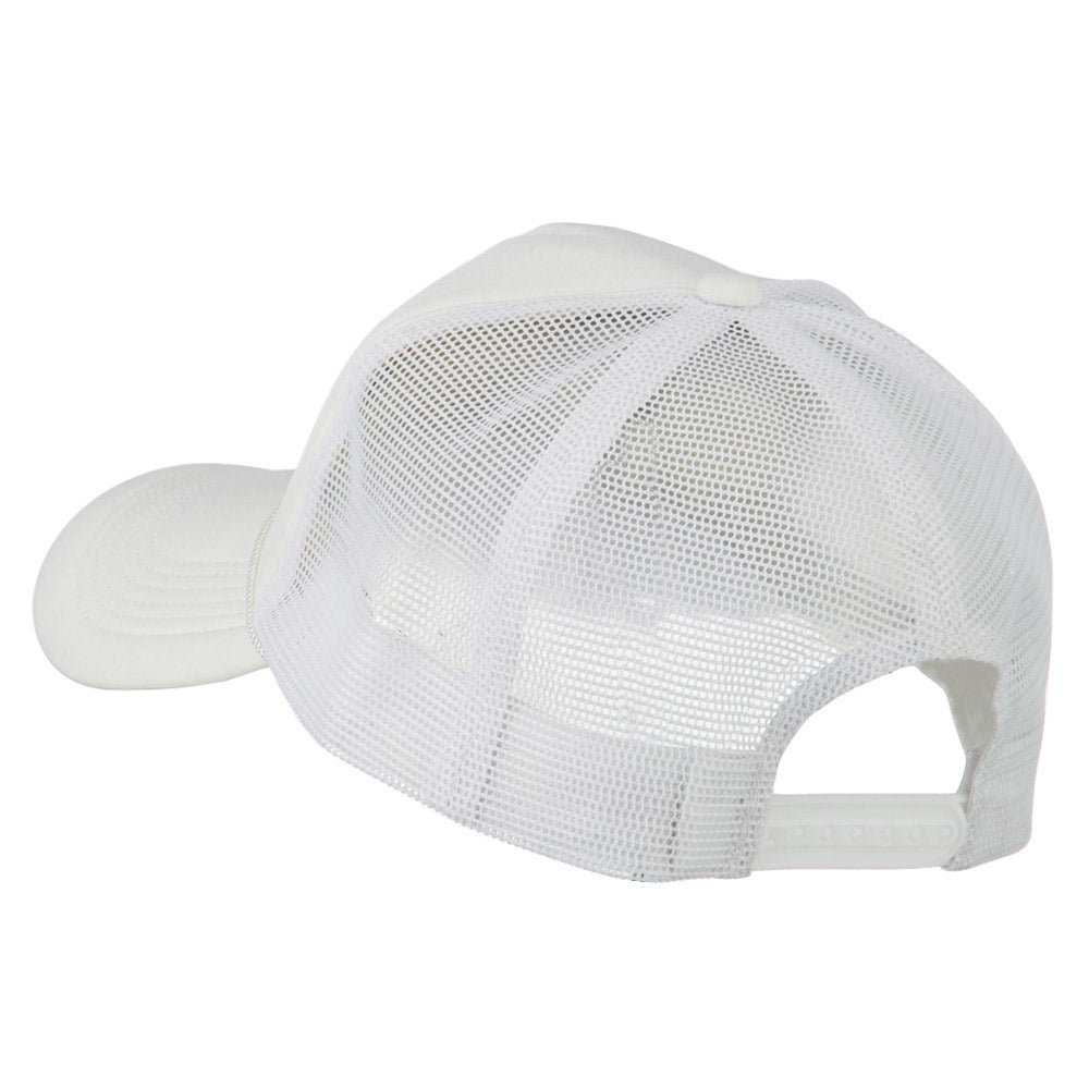 Clover St. Patrick's Day Embroidered Big Size Trucker Cap