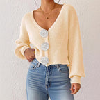 Women’s Knitted Crochet Cardigan