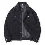Men's Retro Corduroy Jacket for Spring and Autumn