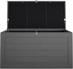 Extra Large Outdoor Patio Storage Deck Box 180 Gallons