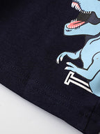 Children's Dinosaur Graphic Tee and Shorts Set