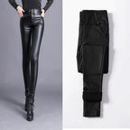 Womens High Waist Outer Leggings
