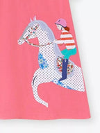Children's Equestrian Short Sleeve Polo Dress