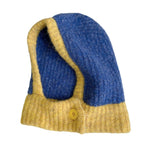 One-piece Knitted Balaclava With Built-in Neck Warmer And Ear Protection