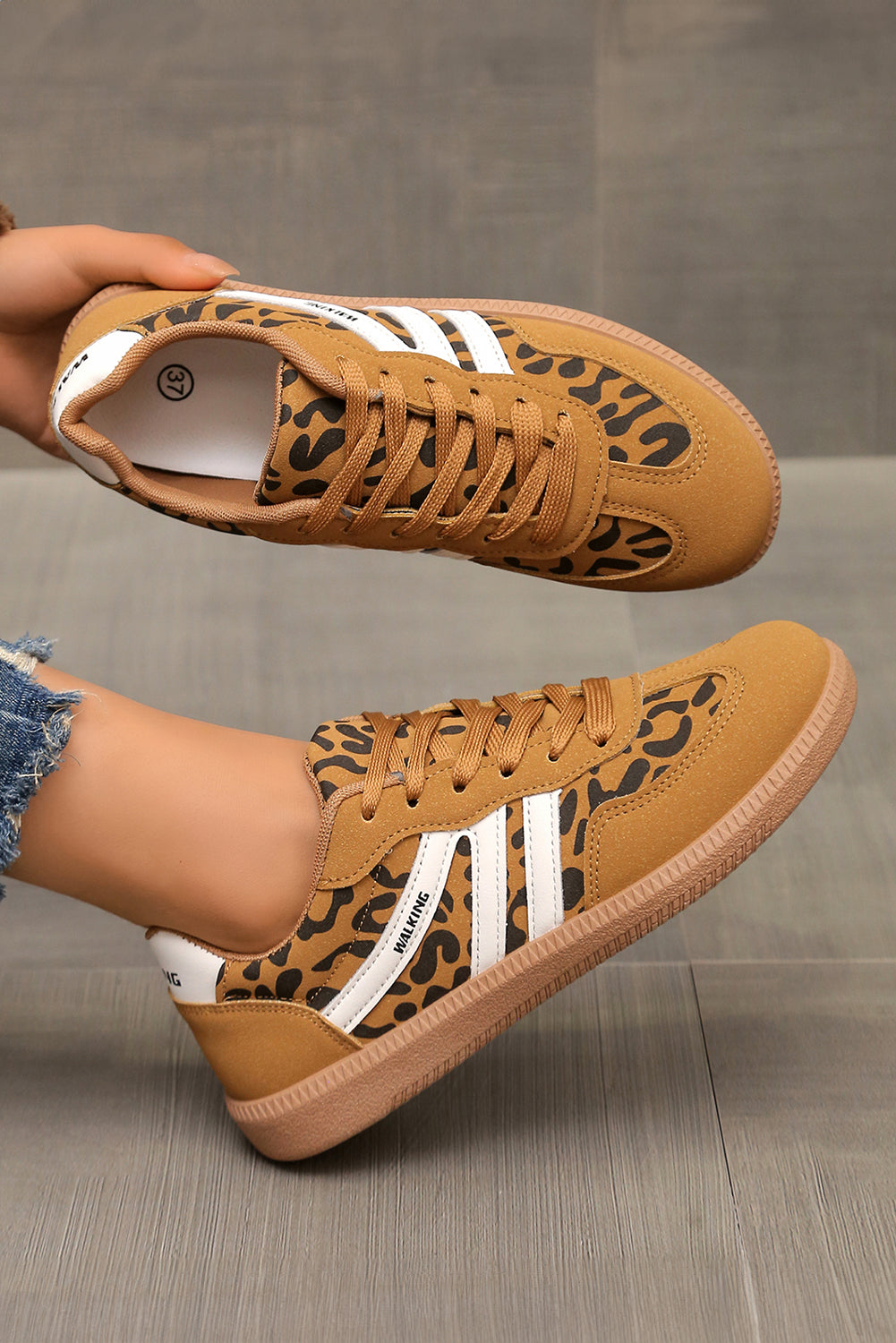 Zaria Detail Lace Up Shoes