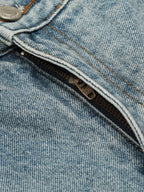 Men's Washed Relaxed Fit Baggy Jeans