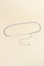 Rhinestones Alloy Belt