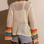 Women's Elegant Crochet Cardigan