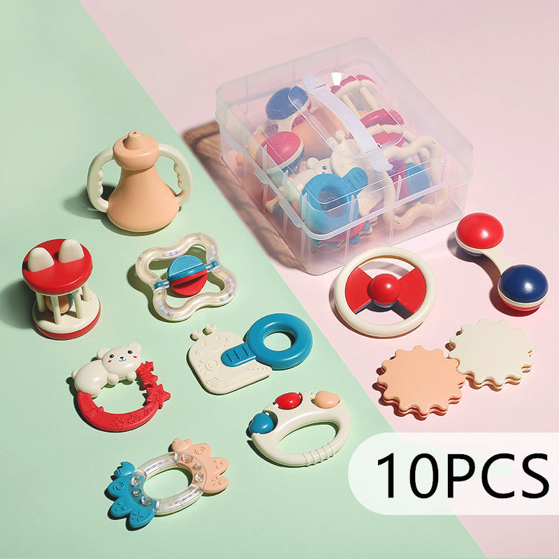 Baby Grip Teether and Rattle Toy for Infants