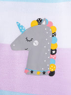 Children's Striped Unicorn Polo Dress