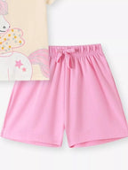 Children's Unicorn Graphic Tee & Shorts Set