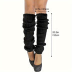 Women's Solid-Color Casual All-Match Mellowness-Color Sock Boots